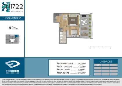 Foquier CN1722 Plano 1001