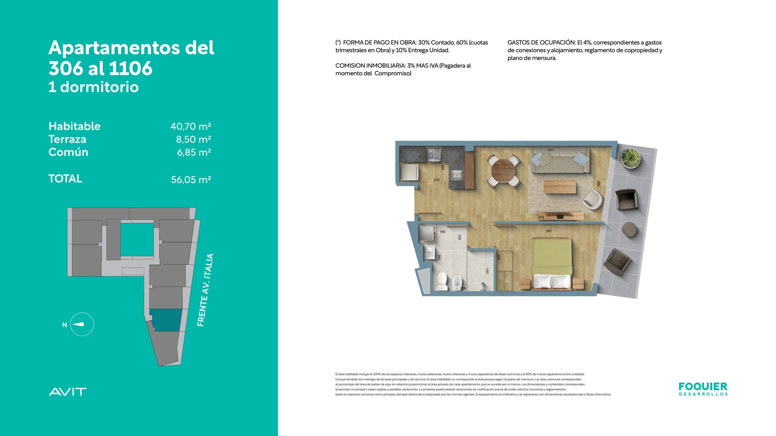 Plano 306 al 1106