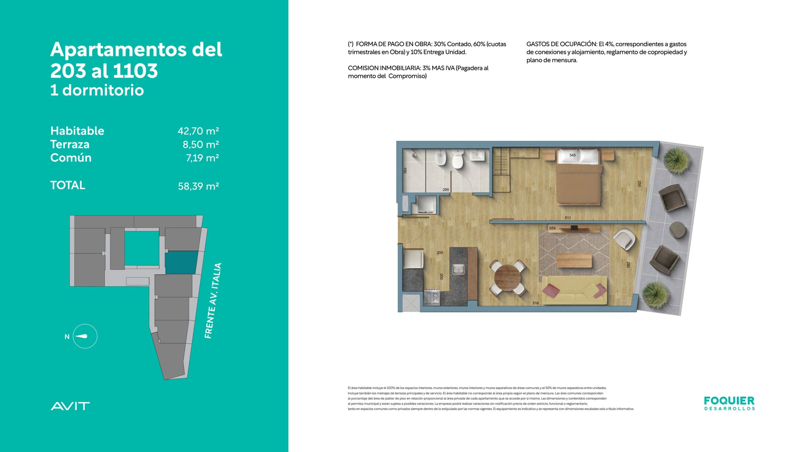 Plano 303 al 1103