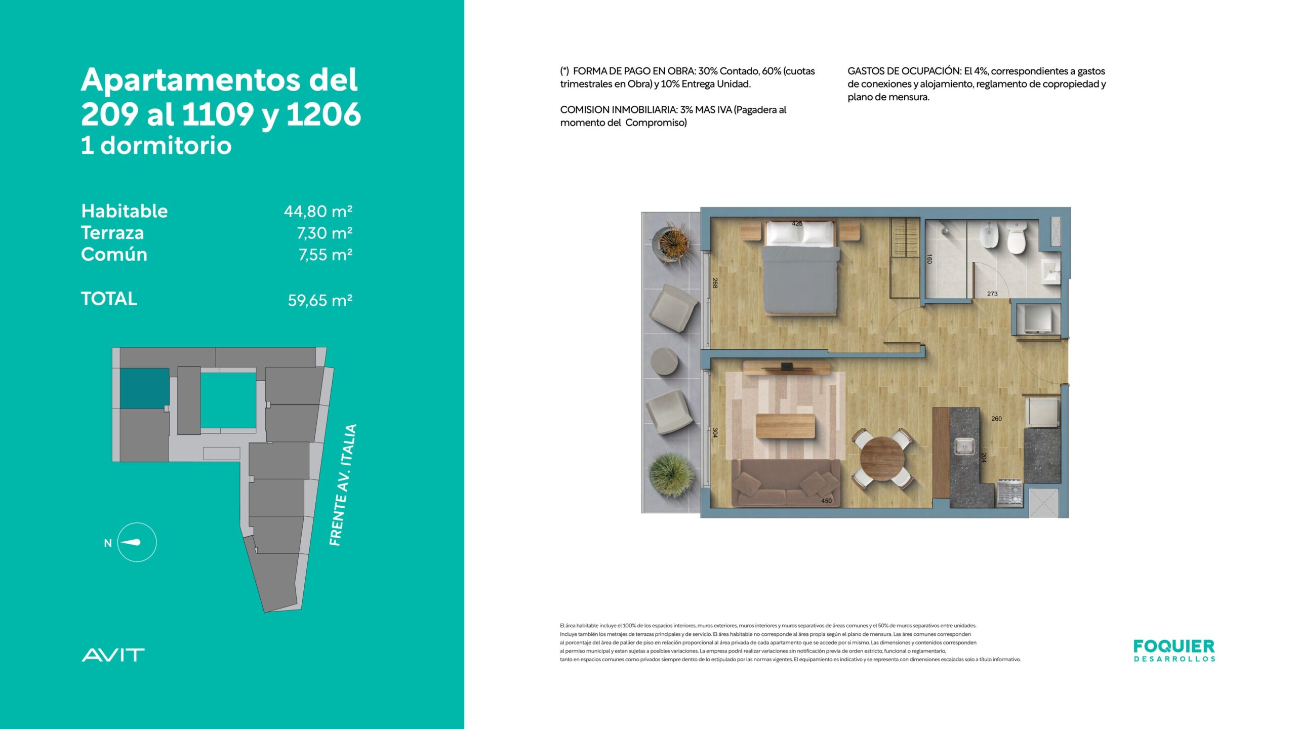 Planos 209 al 1109 y 1206