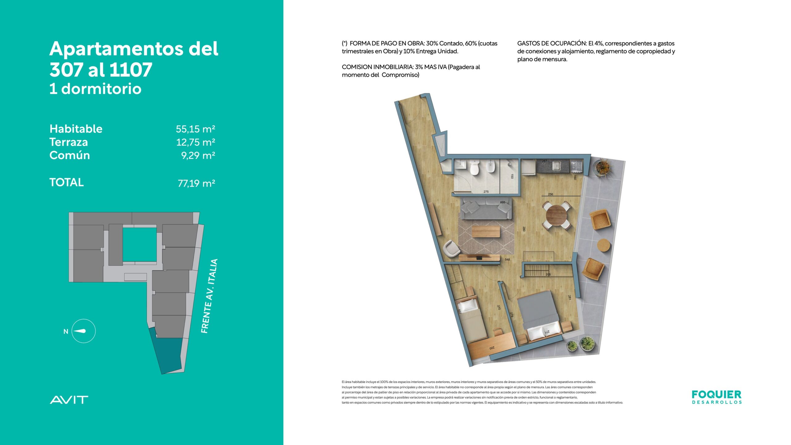 Planos 307 al 1107